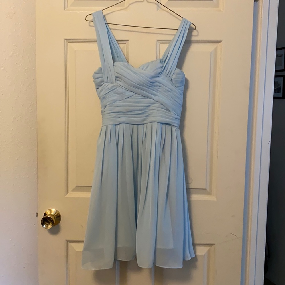 Light blue formal dress